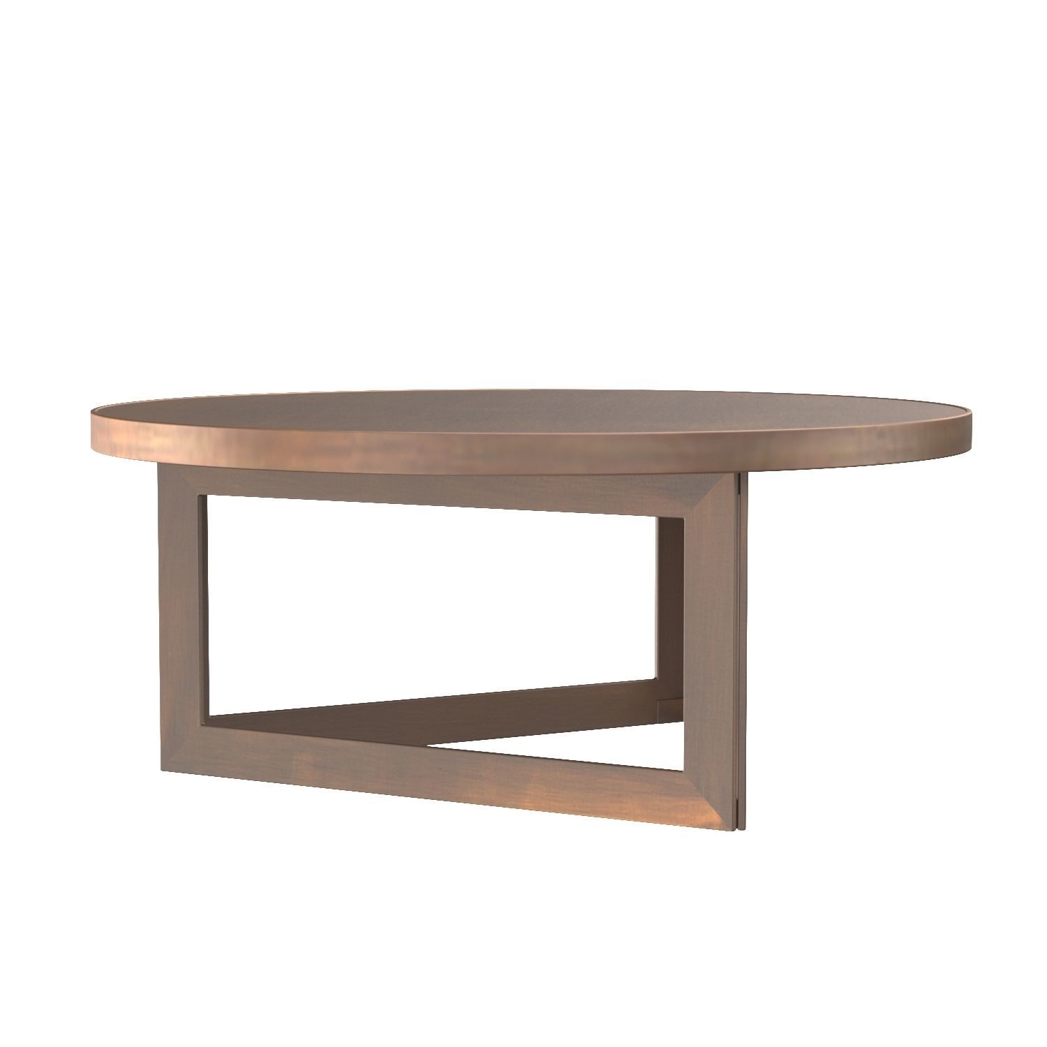 Shagreen Round Coffee Table 107636-004 3D model_1