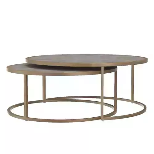Shagreen Nesting Coffee Table 3D model