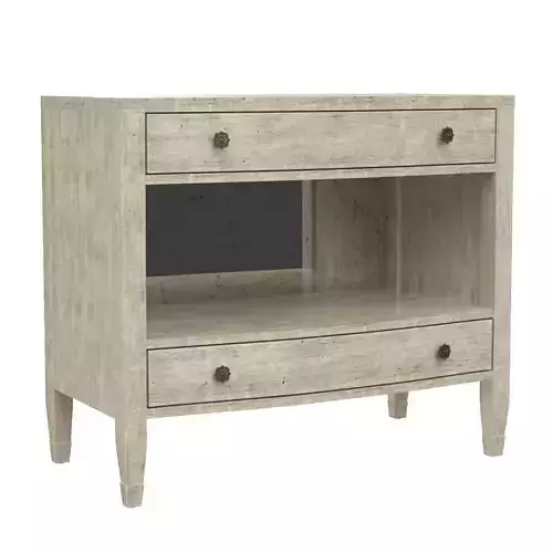 Sanctuary Gemme Two Drawer Nightstand