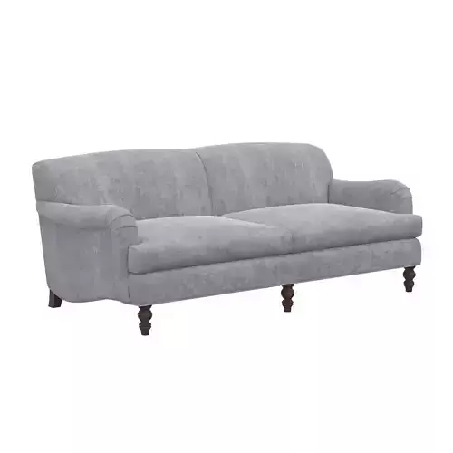 Roll Arm Sofa with Tight Back