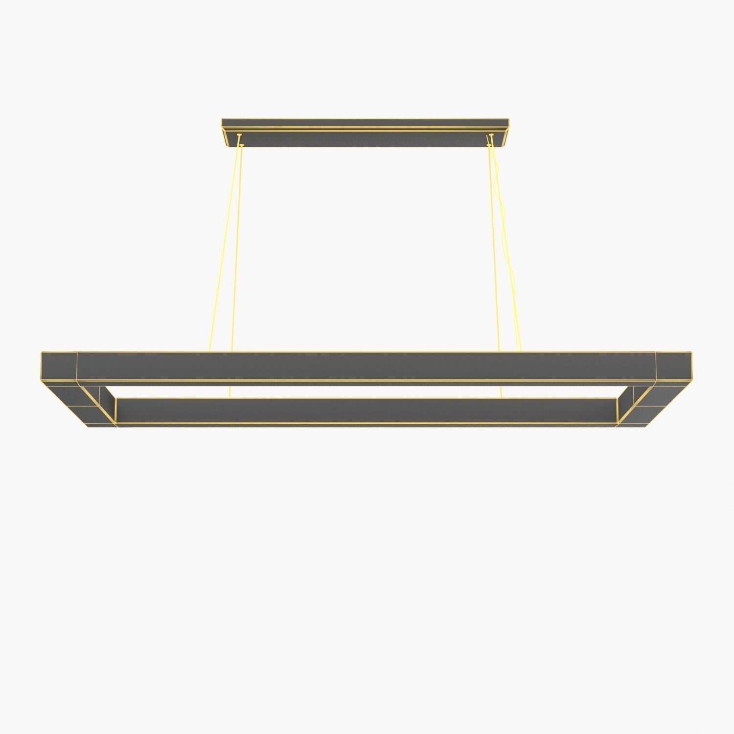 Rivage Rectangular Chandelier 72in 3D model_5
