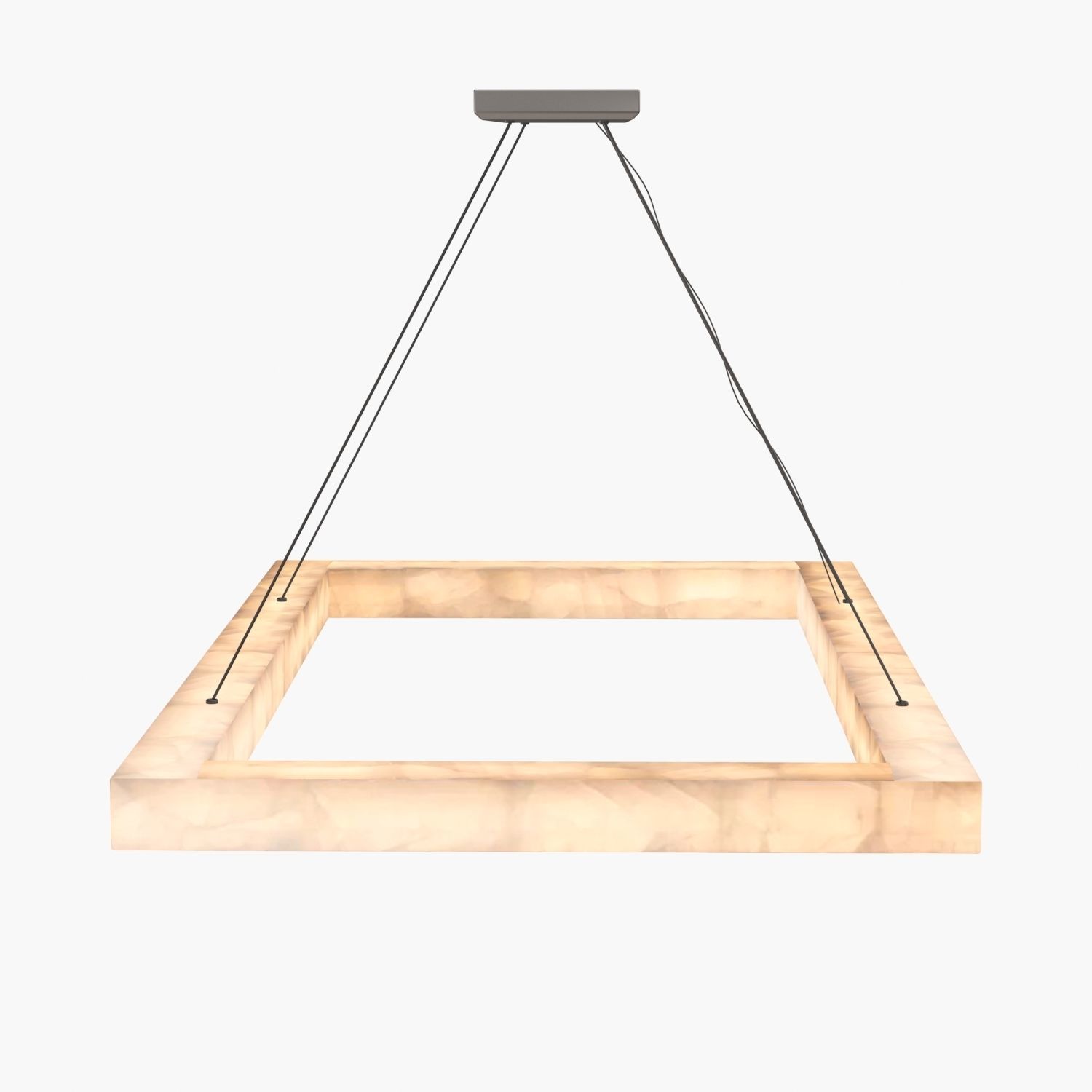 Rivage Rectangular Chandelier 72in 3D model_1