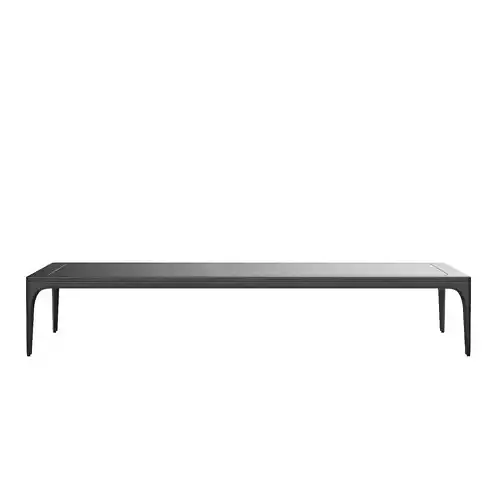 RH Vietri Aluminum Coffee Table 48in