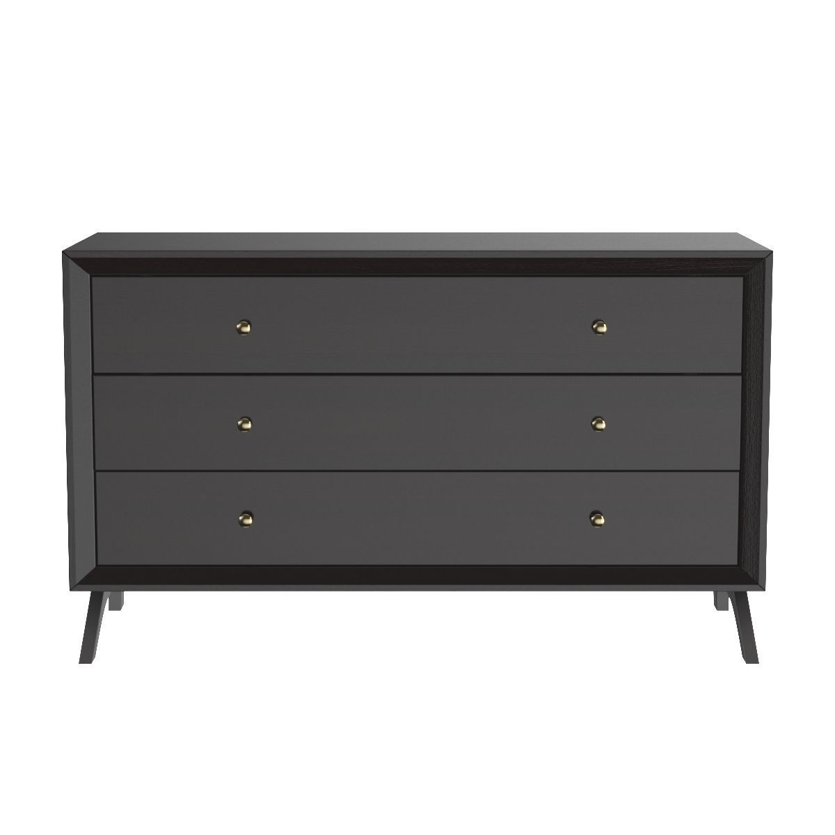 Providence Three-Drawer Dresser MOD-6059-CAP 3D model_4
