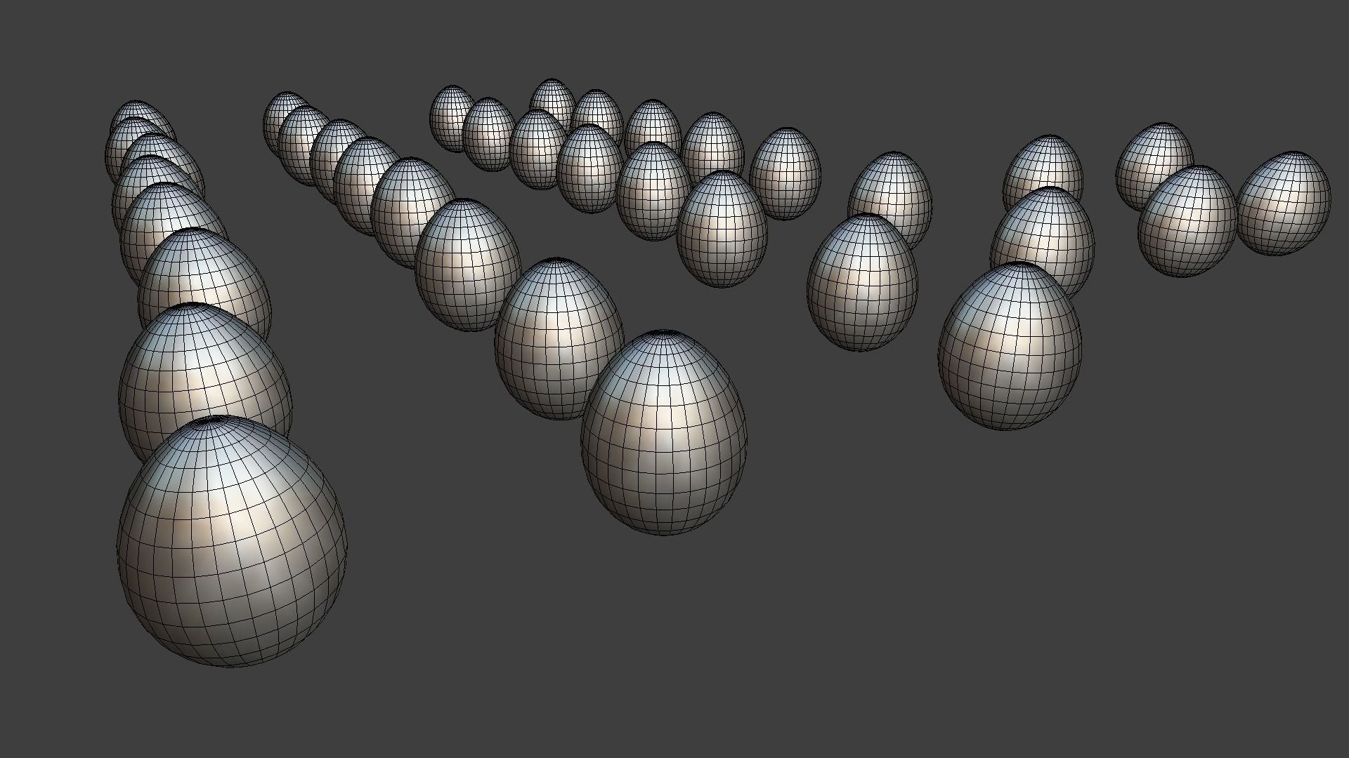Collections Easter Eggs8 Low-poly 3D model_13