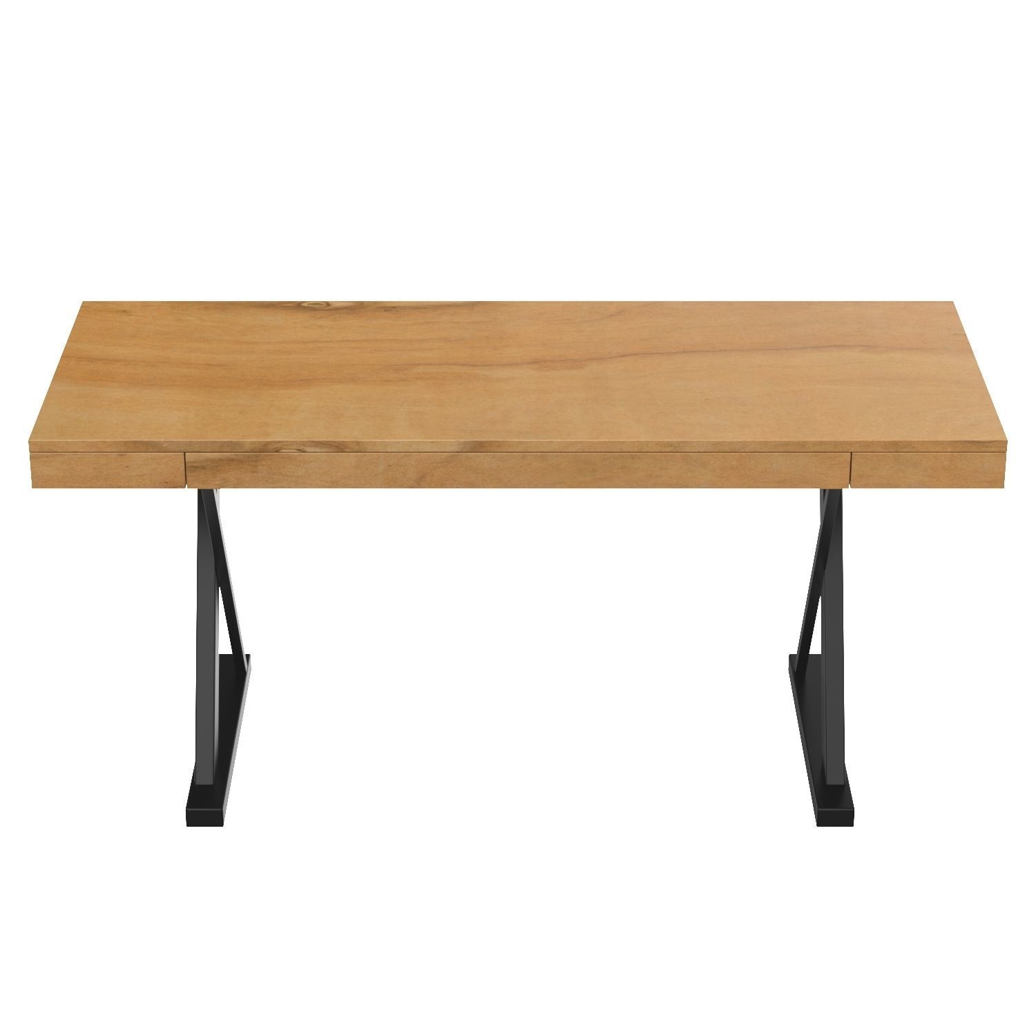 Profecto Desk Oak 3D model_4