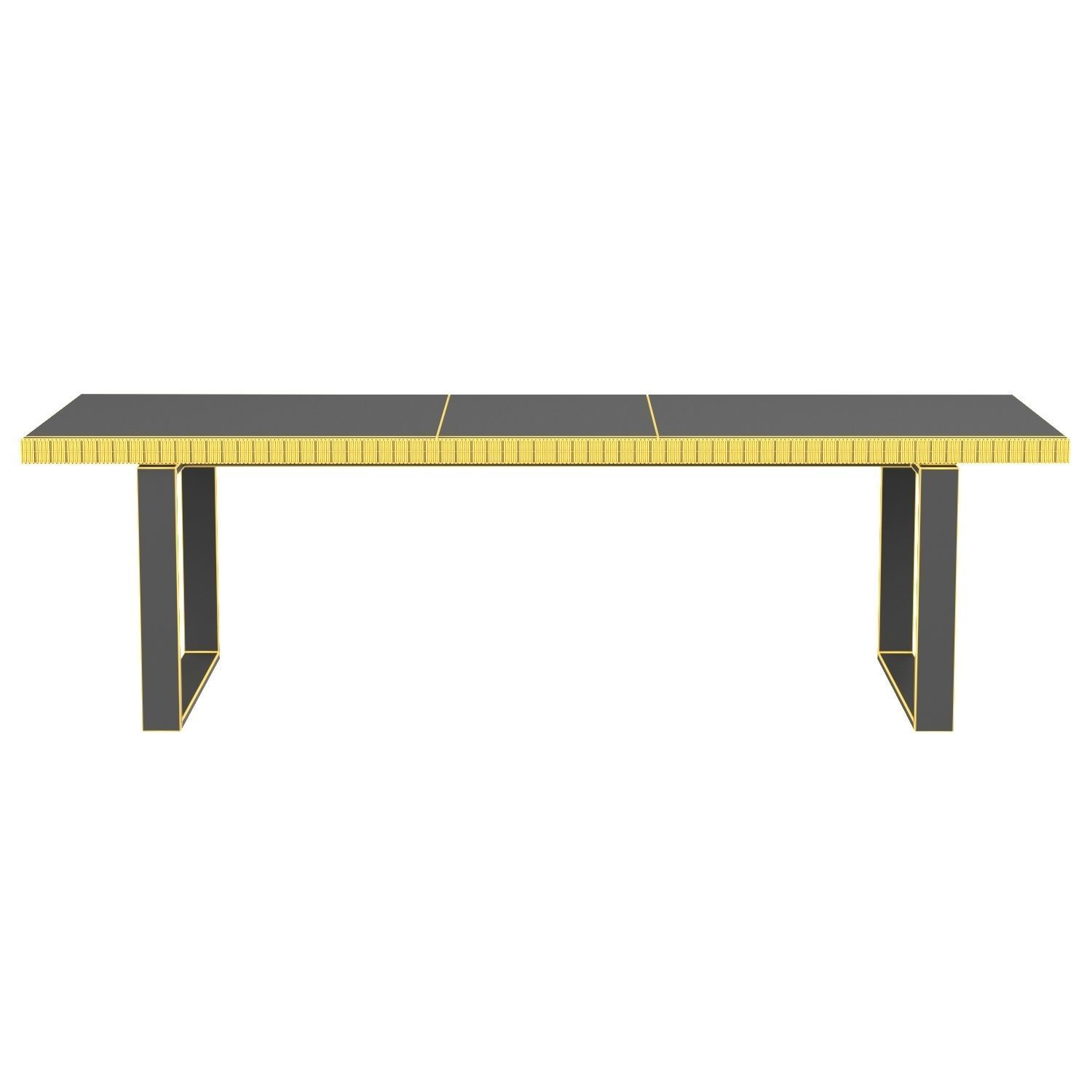 PB-01ROB-643 Rectangular Dining Table 3D model_5