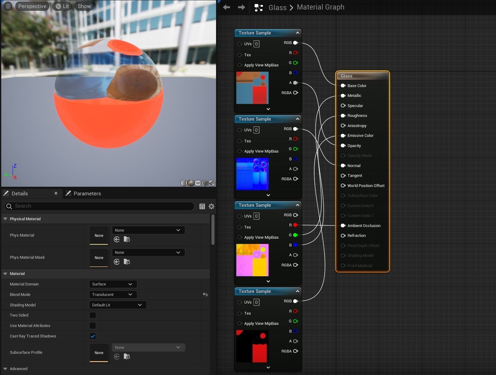 Stylized Test Tube Alchemy Potion Low-poly 3D model_15