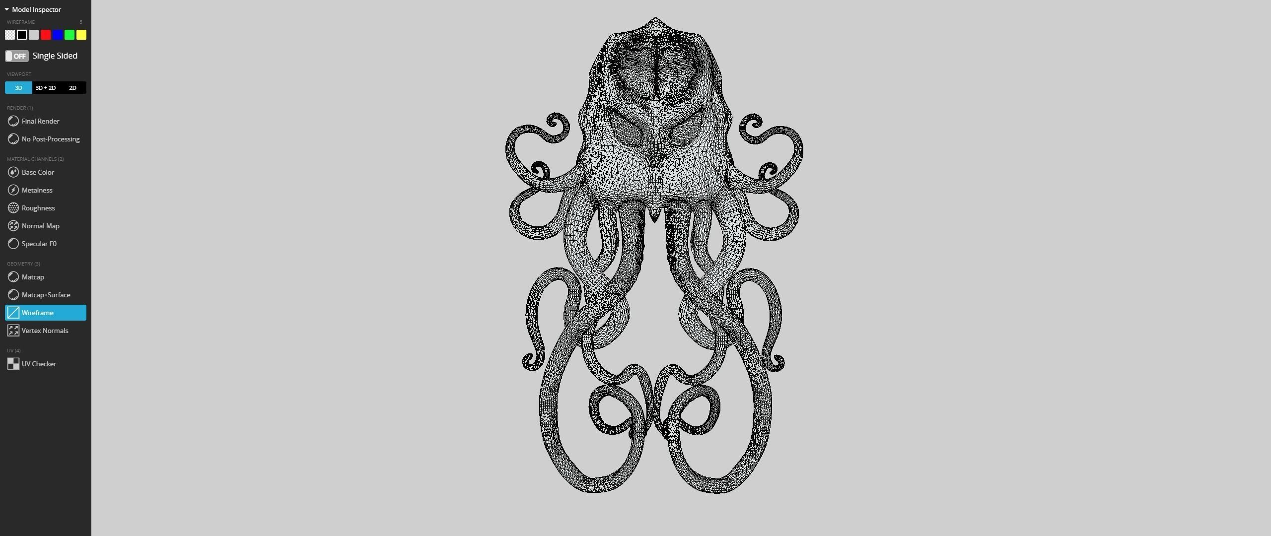 Cthulhu door knocker 3D model_13