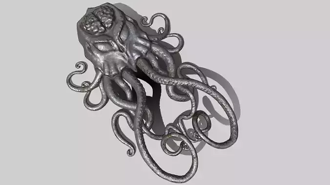 Cthulhu door knocker