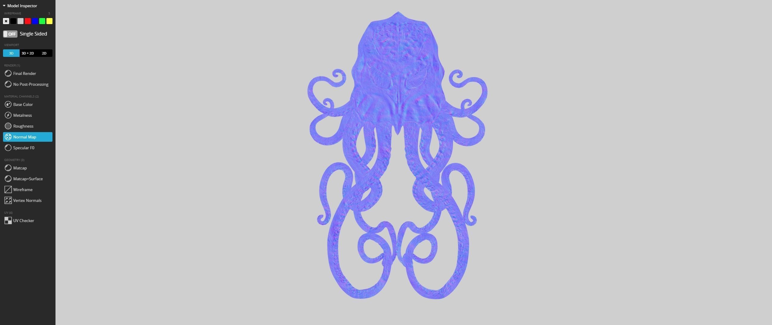 Cthulhu door knocker 3D model_12