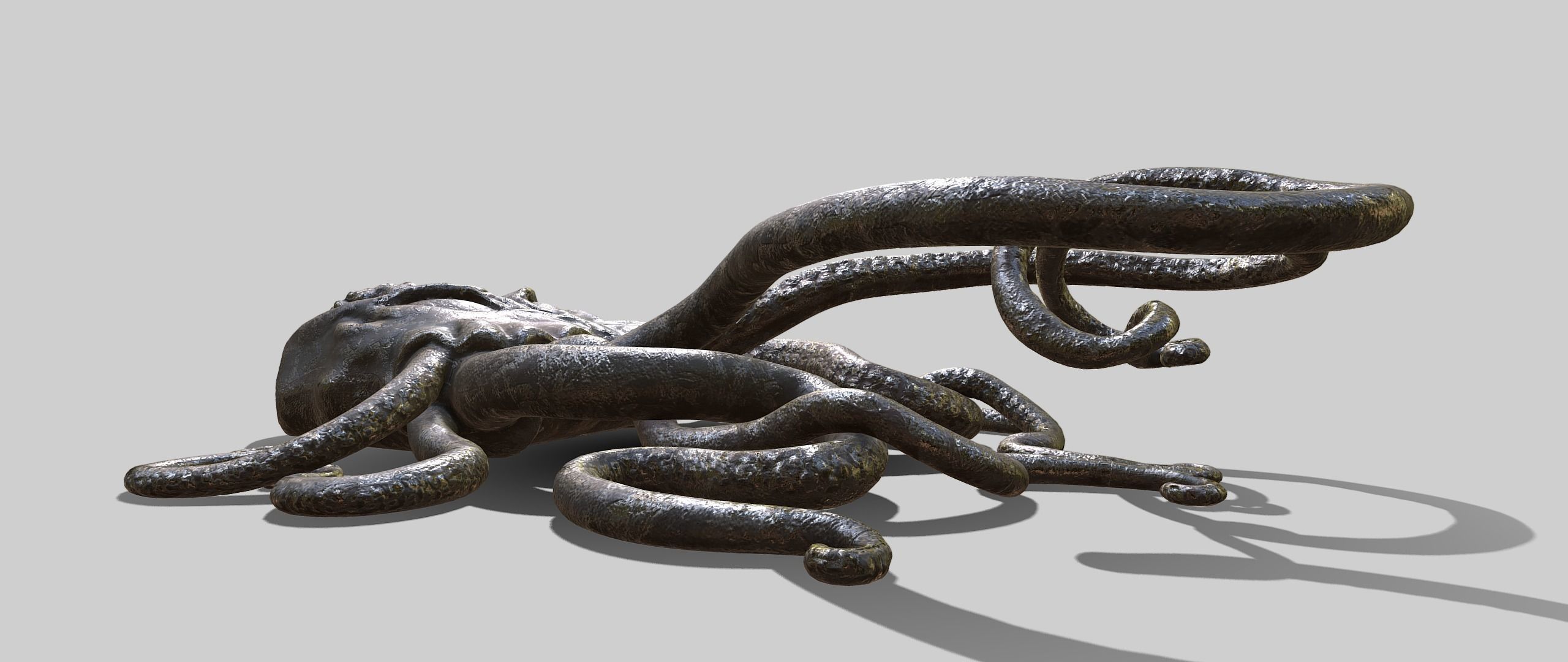 Cthulhu door knocker 3D model_20