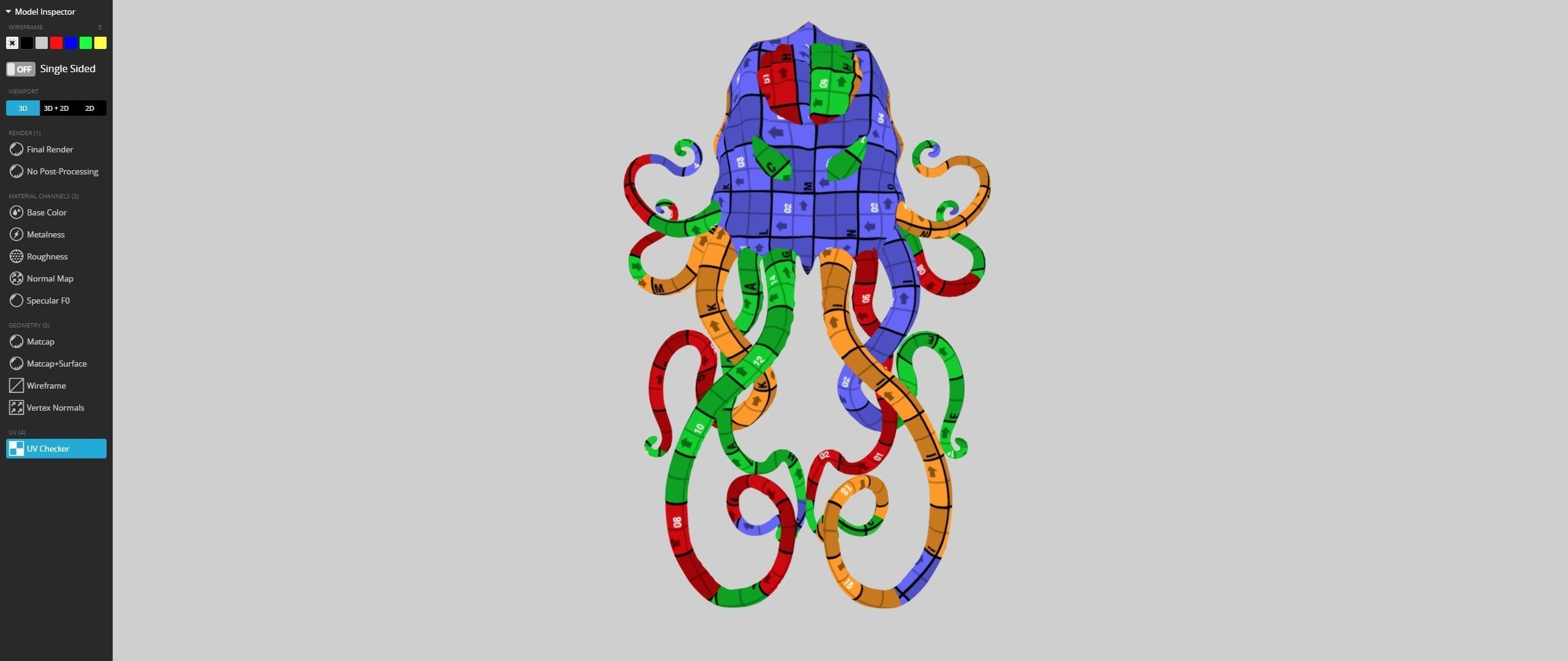 Cthulhu door knocker 3D model_14