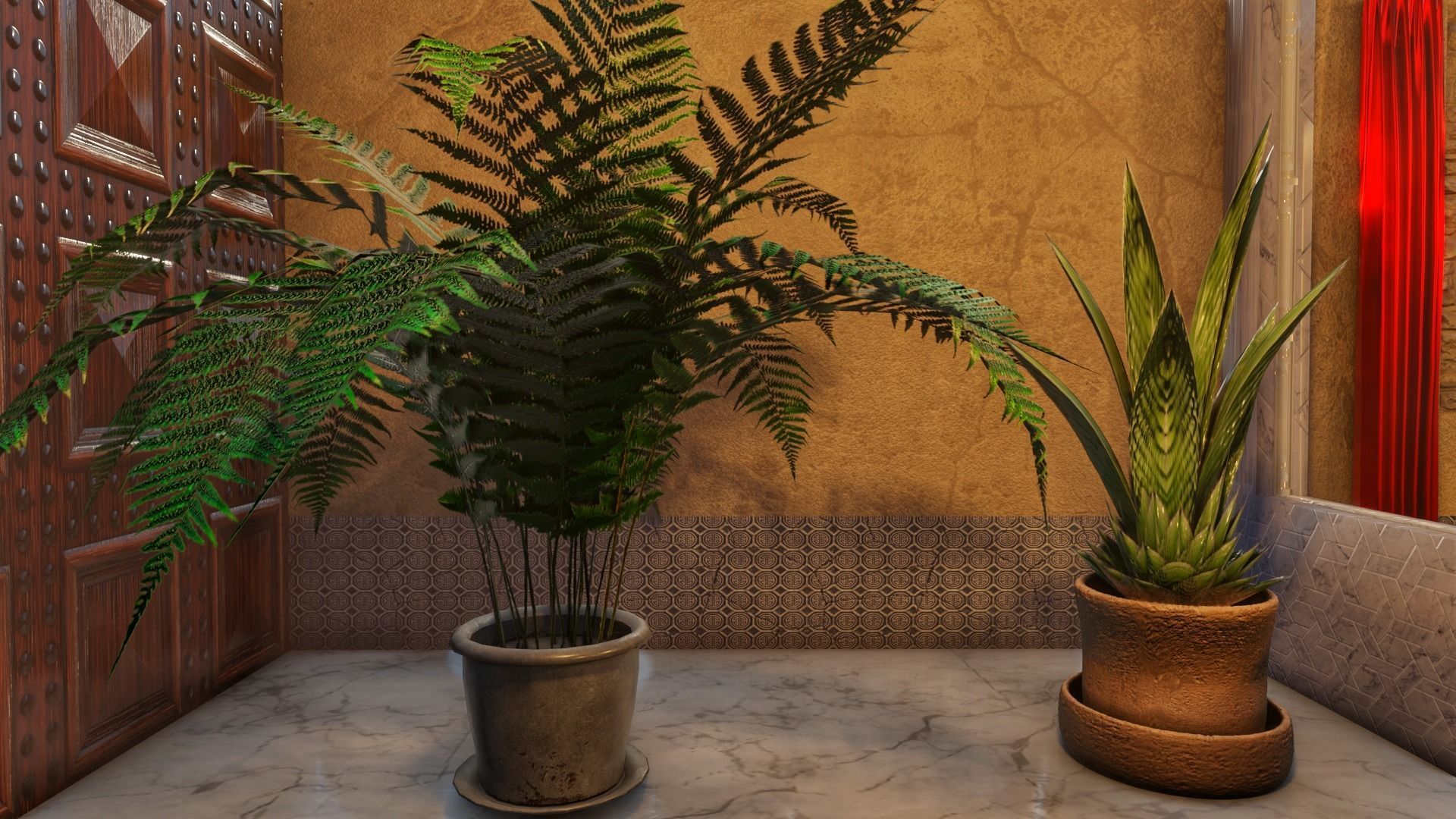 BAR - HOOKAH BAR 3D model_9