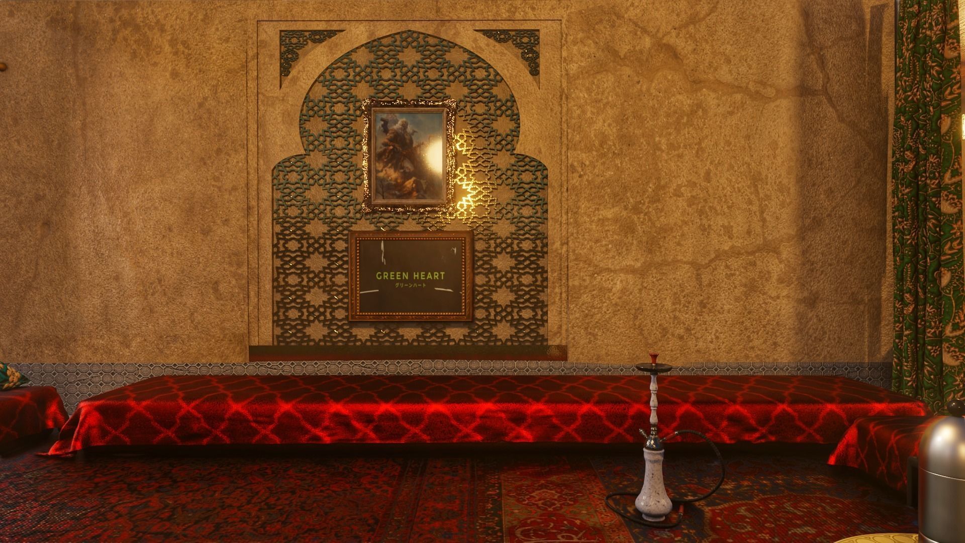 BAR - HOOKAH BAR 3D model_5