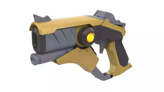 Mercy Blaster Devil Skin - Overwatch - Commercial - STL  3D print model