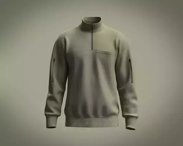 Zip-Sweatshirt half zip sweatshirt
