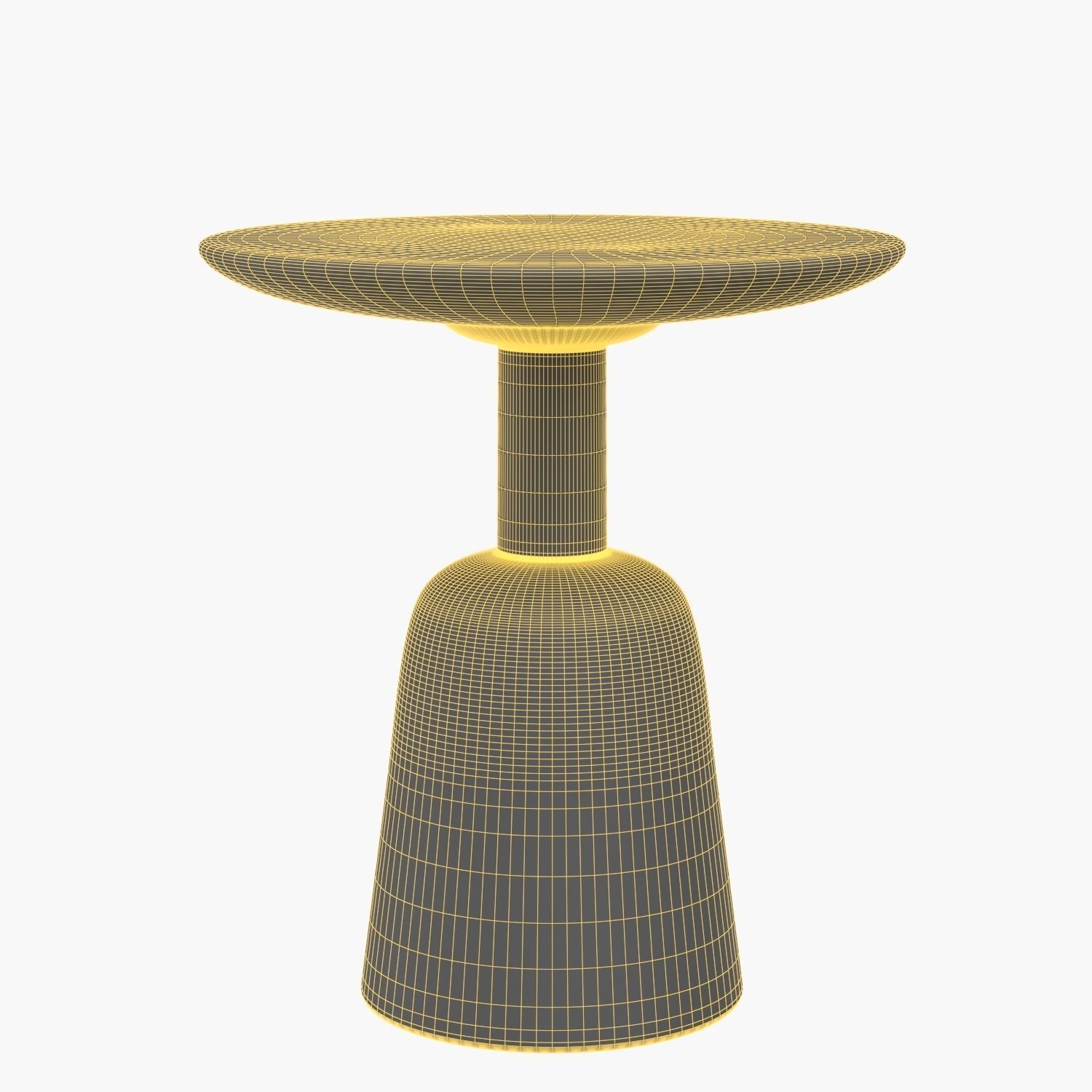 Nels End Table Charcoal 3D model_5