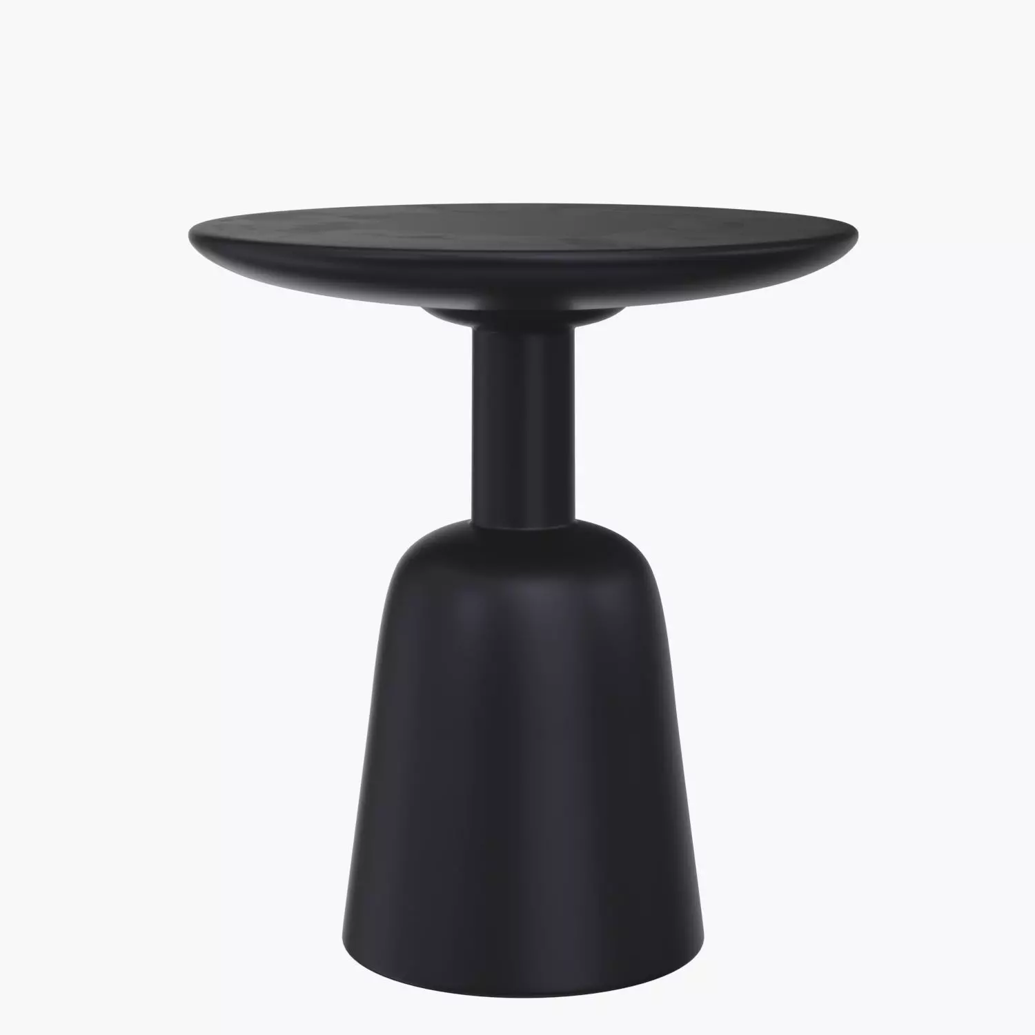 Nels End Table Charcoal 3D model_0