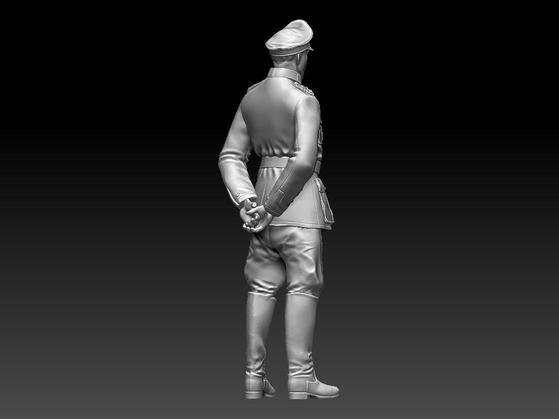 Feldgendarmerie German soldiers 3D print model_43