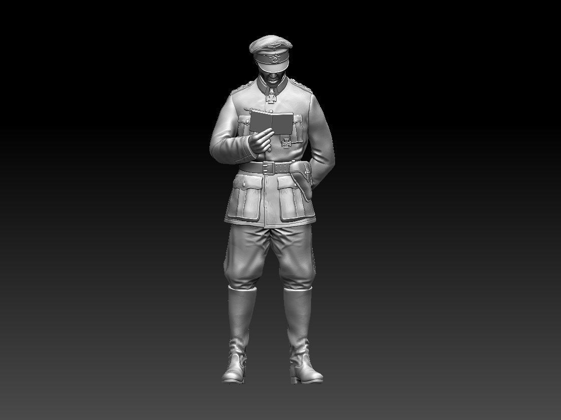 Feldgendarmerie German soldiers 3D print model_39
