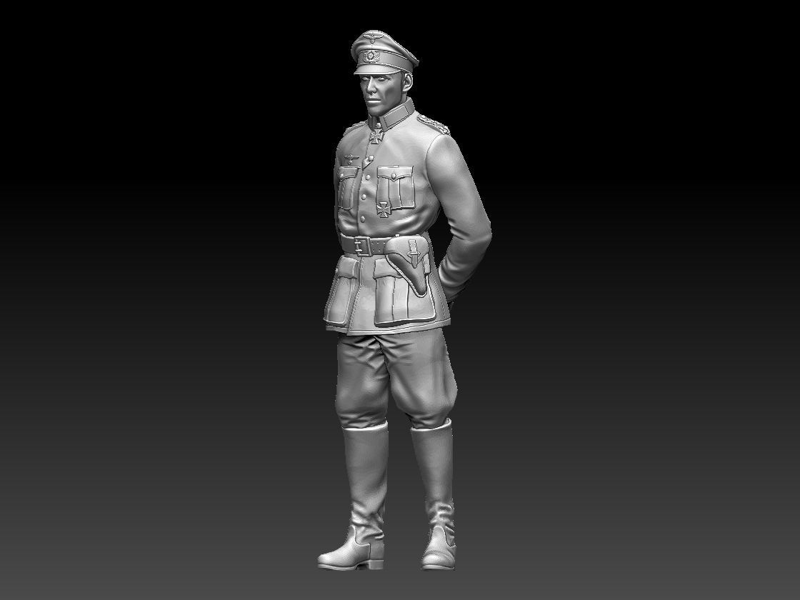 Feldgendarmerie German soldiers 3D print model_74