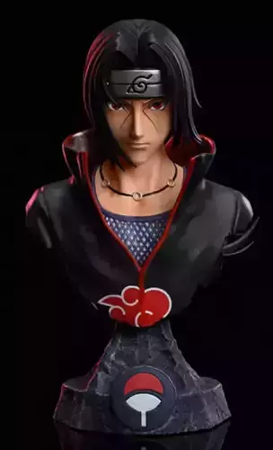 Itachi Uchiha bust 3D print model