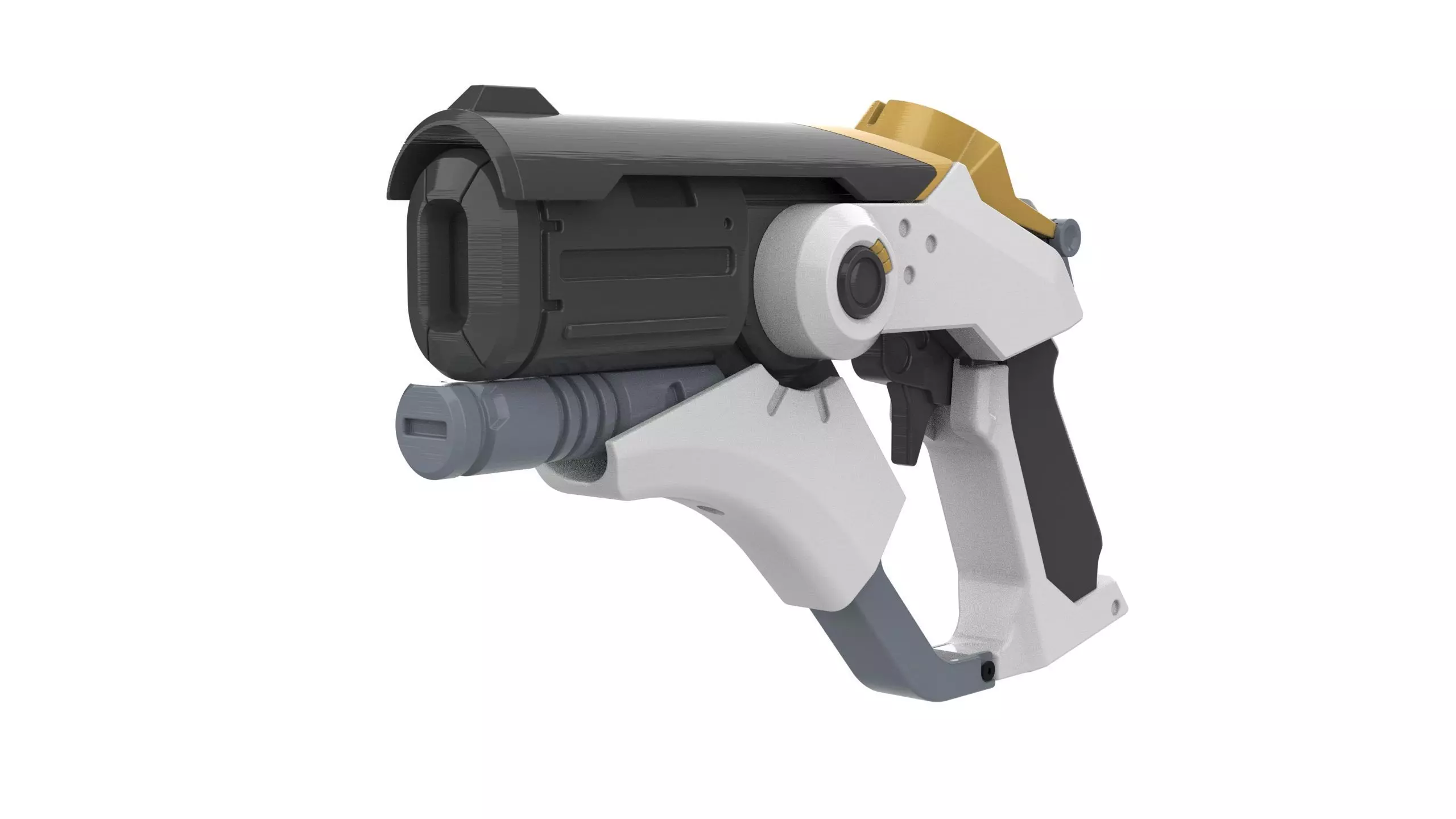 Mercy Blaster 3 Skins - Overwatch - Commercial - STL 3D print model