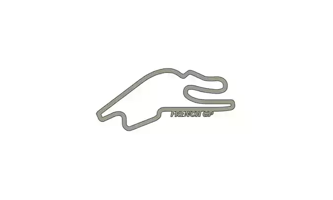 2025 French MotoGP Racing Track