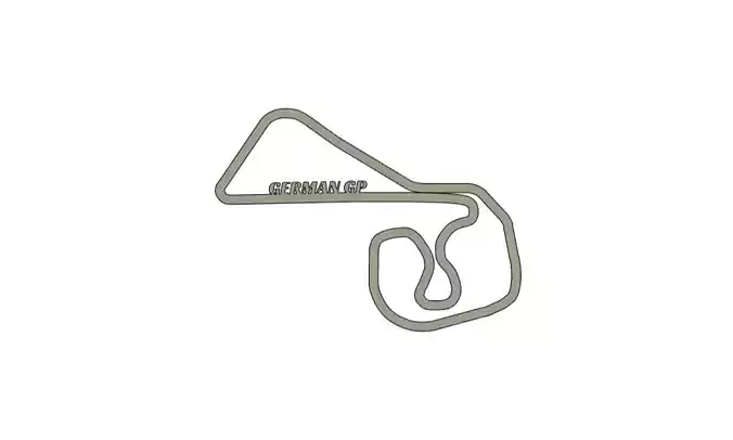 2025 German MotoGP Racing Track
