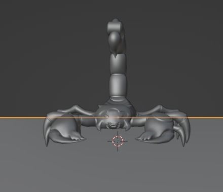 Stylized Scorpion Low-poly 3D model_18