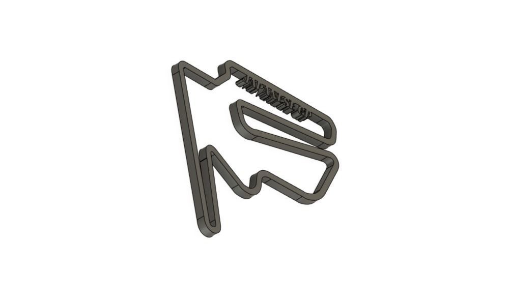 2025 Japanese MotoGP Racing Track 3D print model_1
