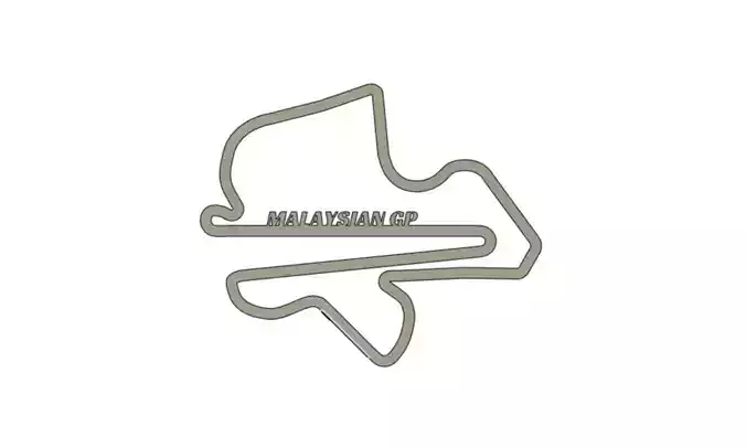 2025 Malaysian MotoGP Racing Track