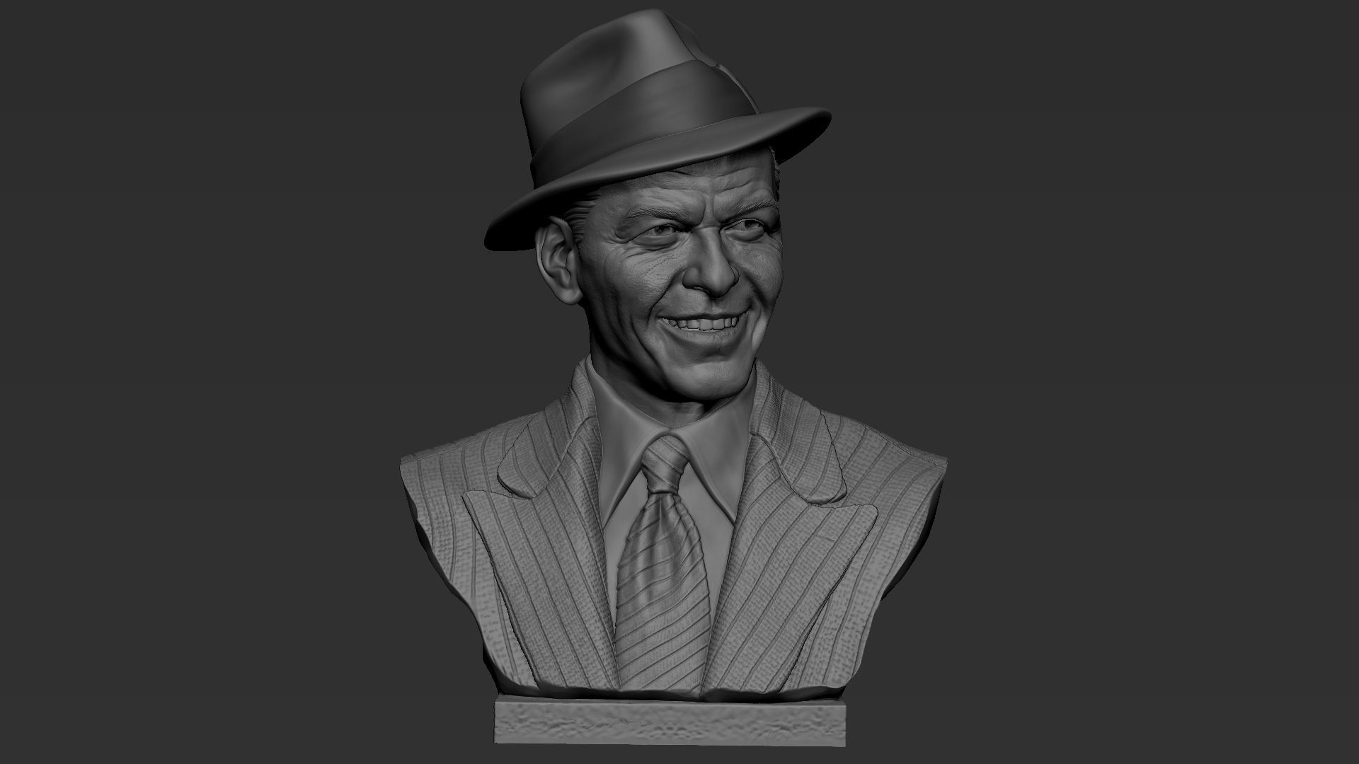 Frank Sinatra 3D print model_27