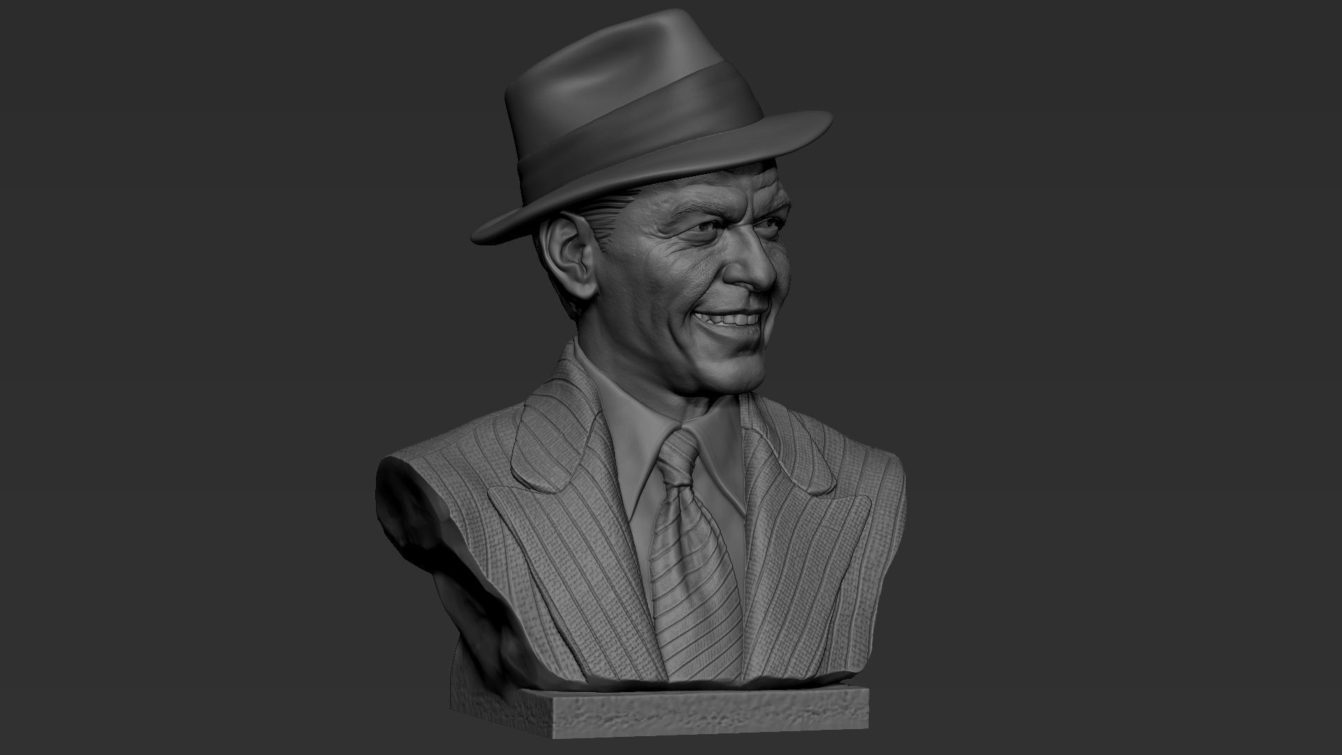 Frank Sinatra 3D print model_25