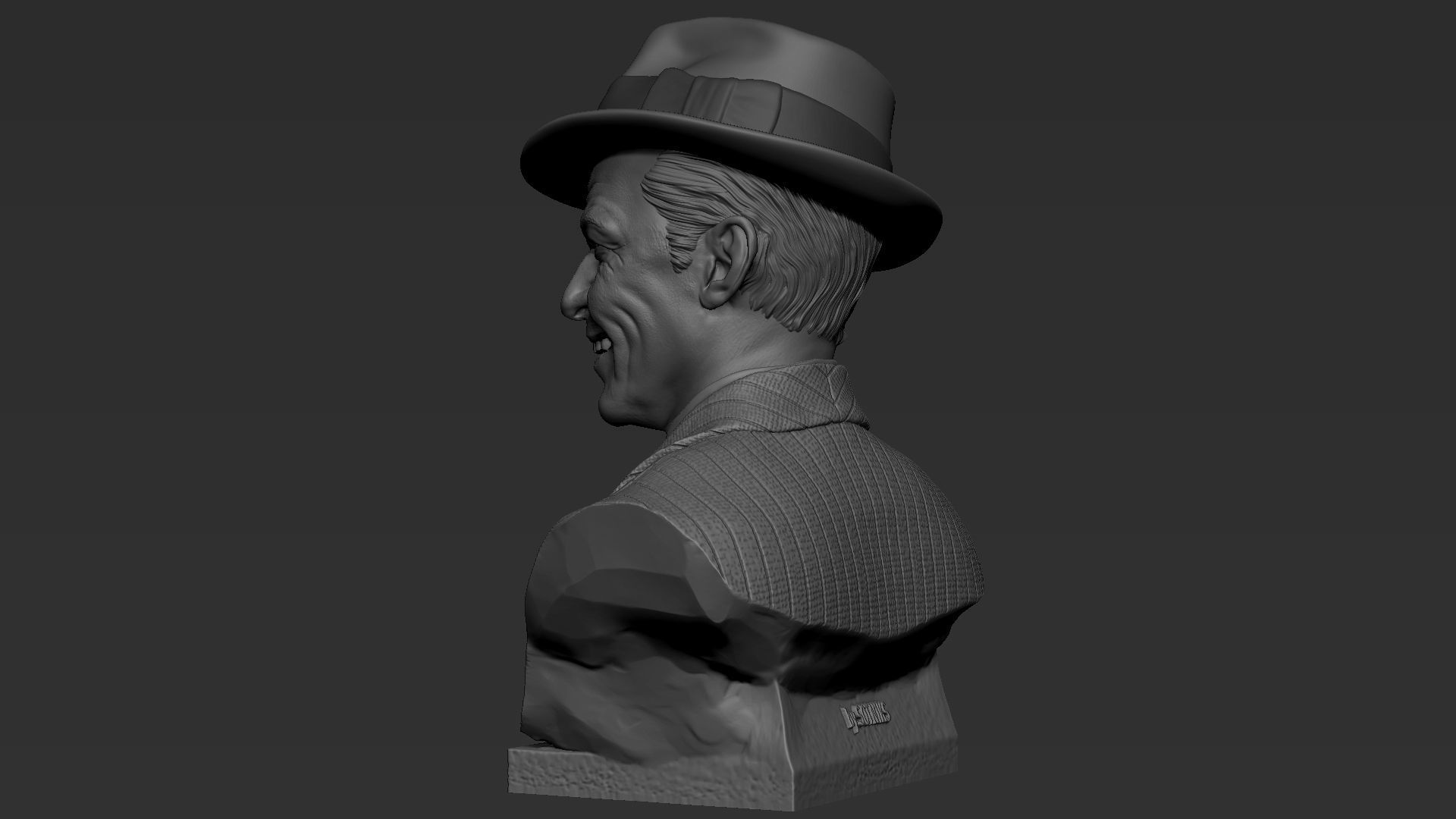 Frank Sinatra 3D print model_5