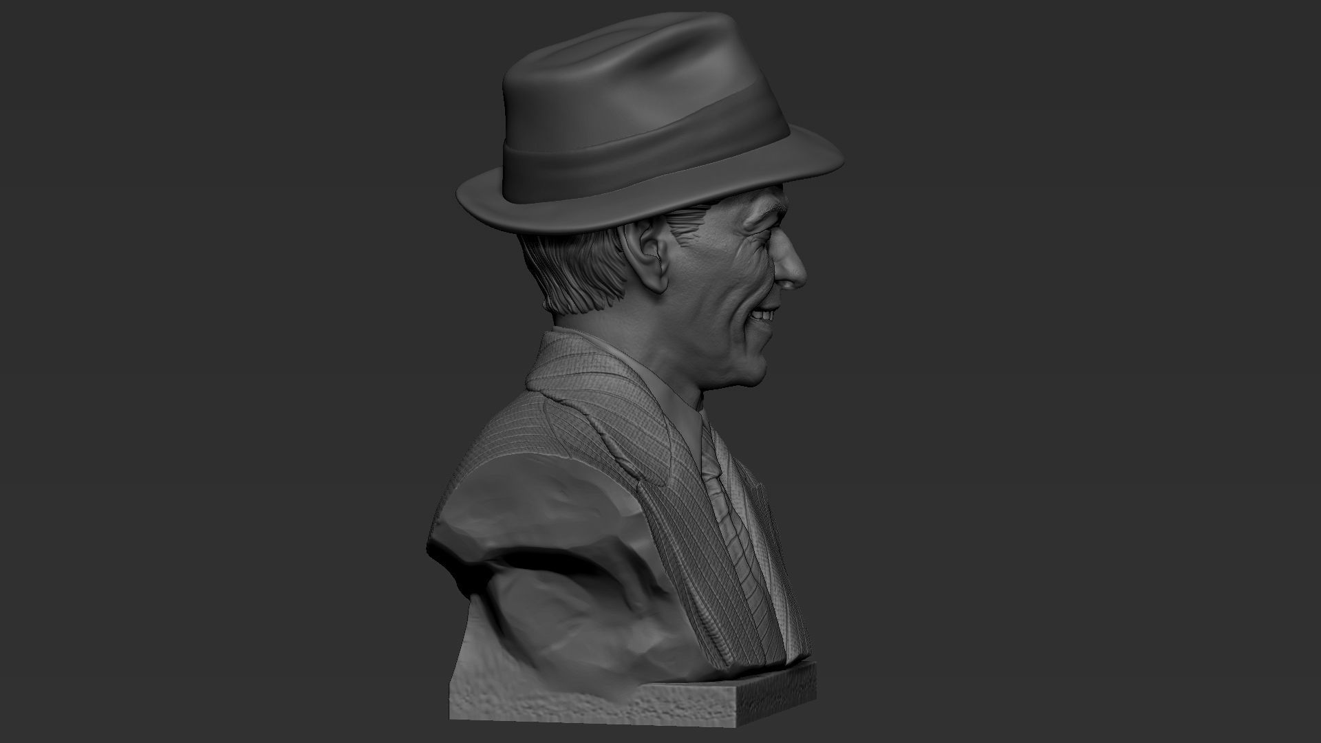 Frank Sinatra 3D print model_21