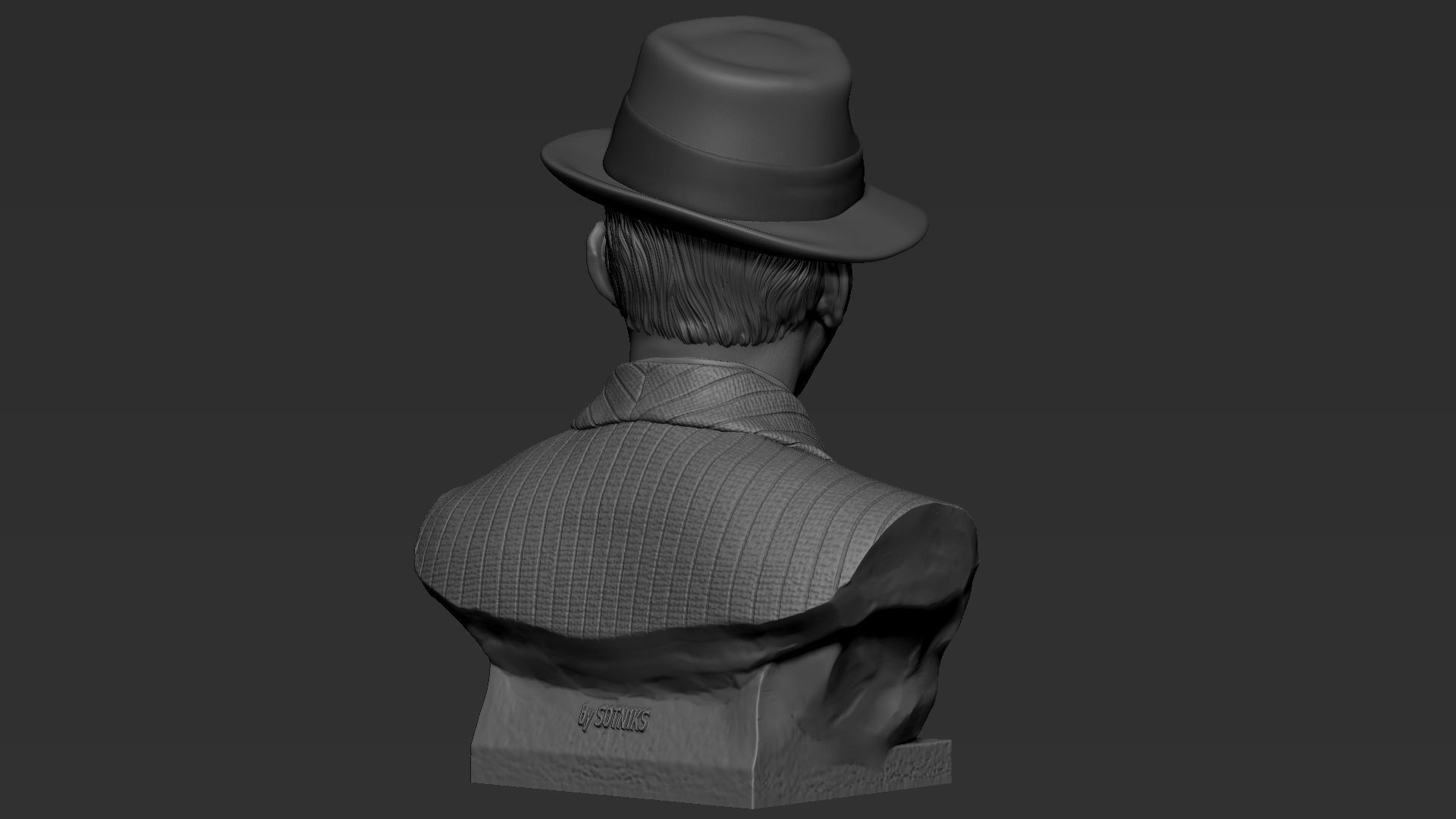 Frank Sinatra 3D print model_15