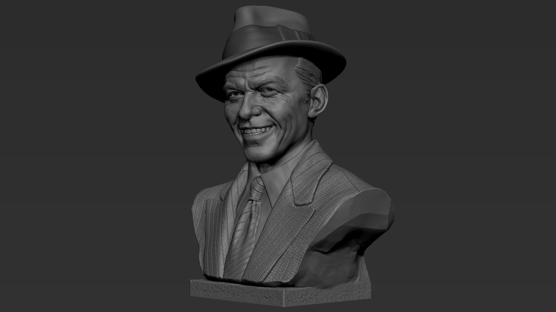 Frank Sinatra 3D print model_37