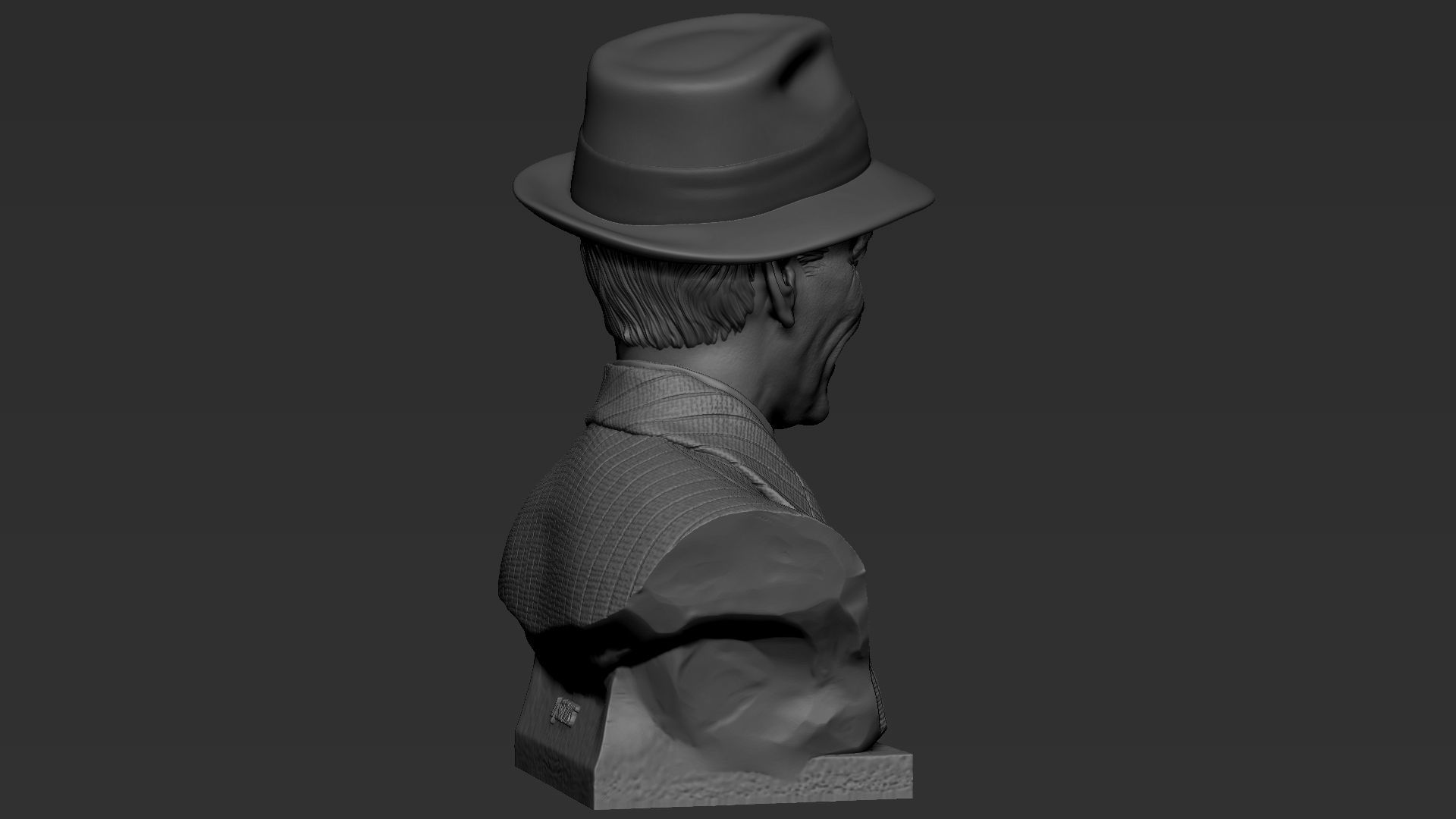 Frank Sinatra 3D print model_18