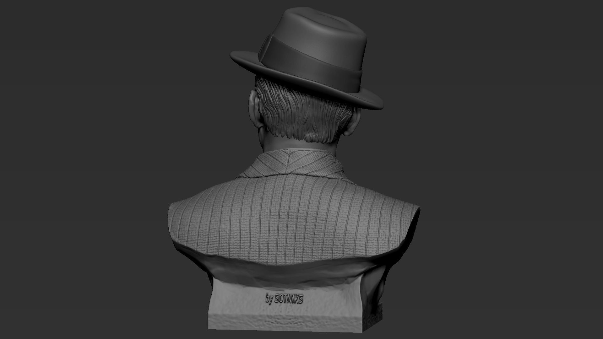 Frank Sinatra 3D print model_12