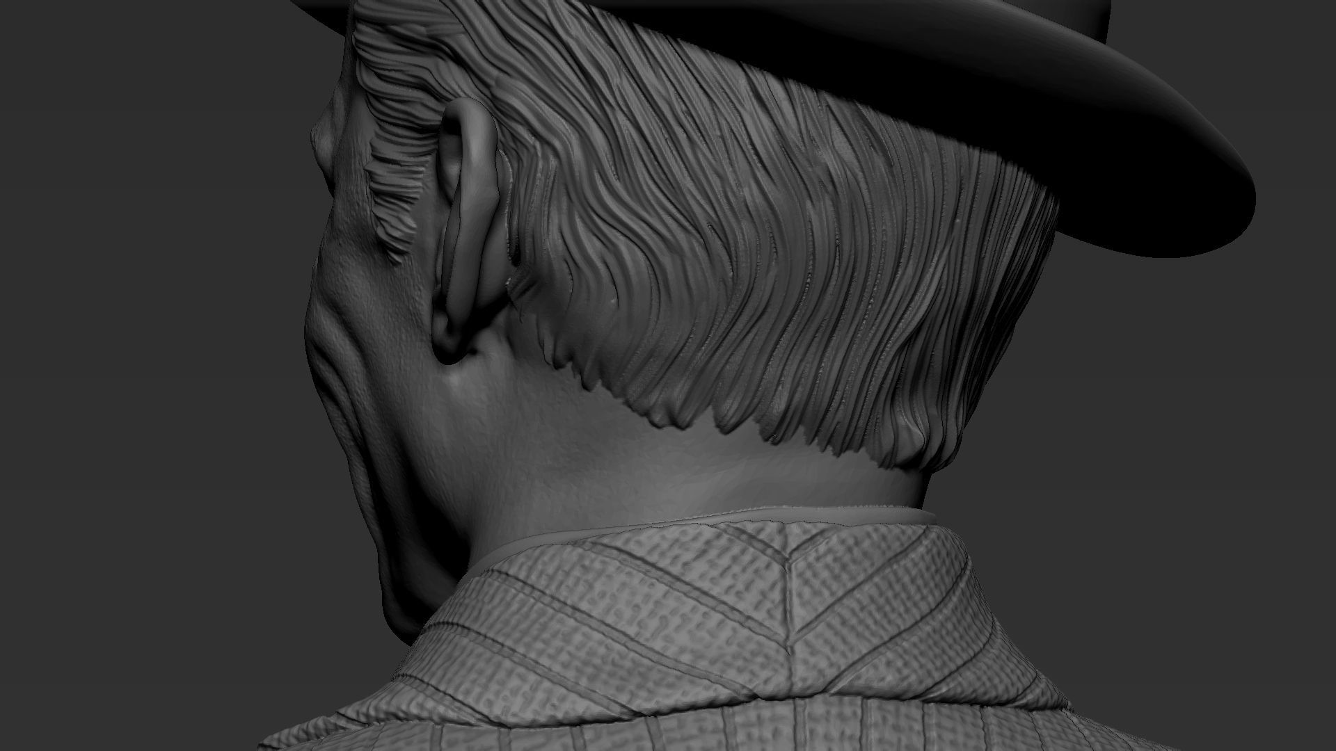 Frank Sinatra 3D print model_33
