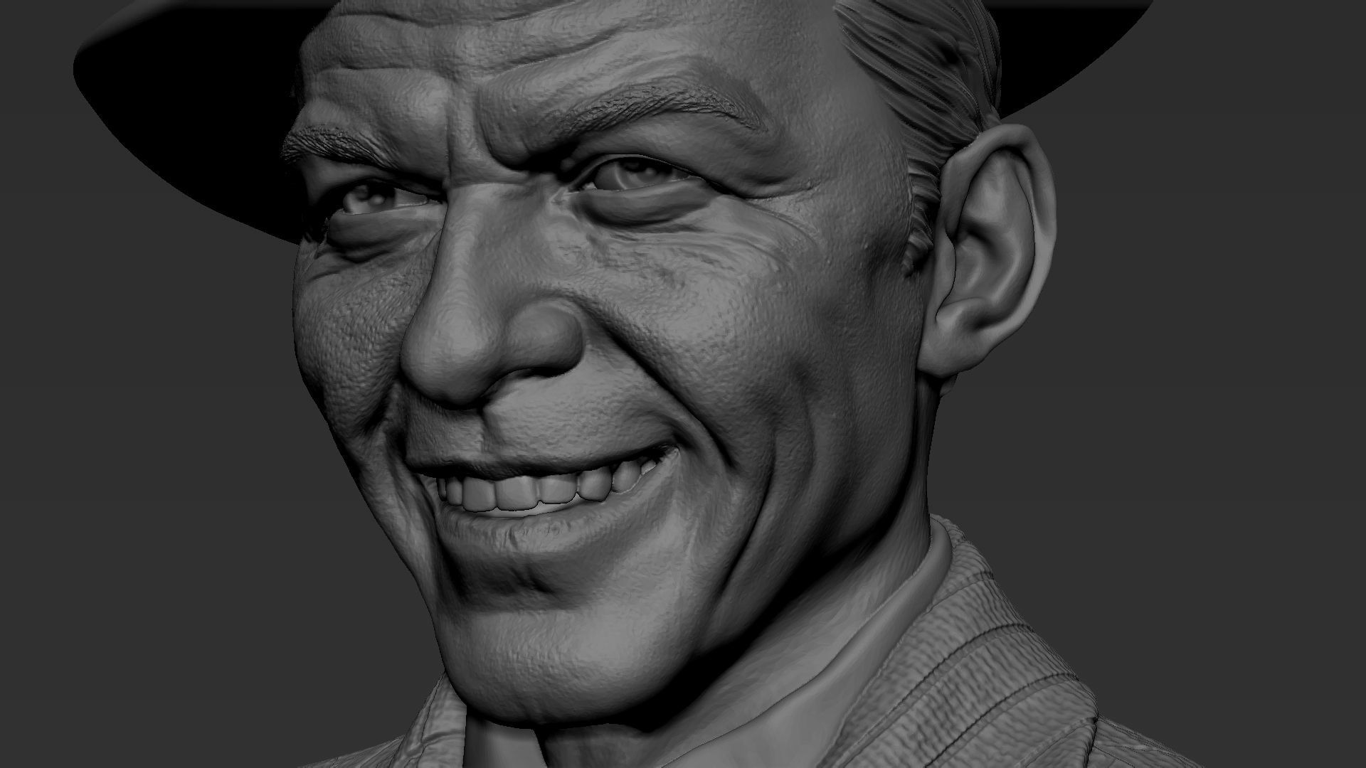 Frank Sinatra 3D print model_32