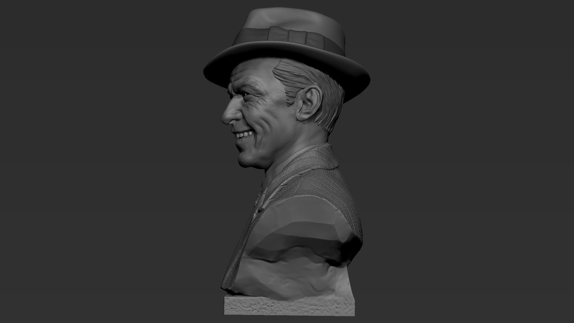 Frank Sinatra 3D print model_41