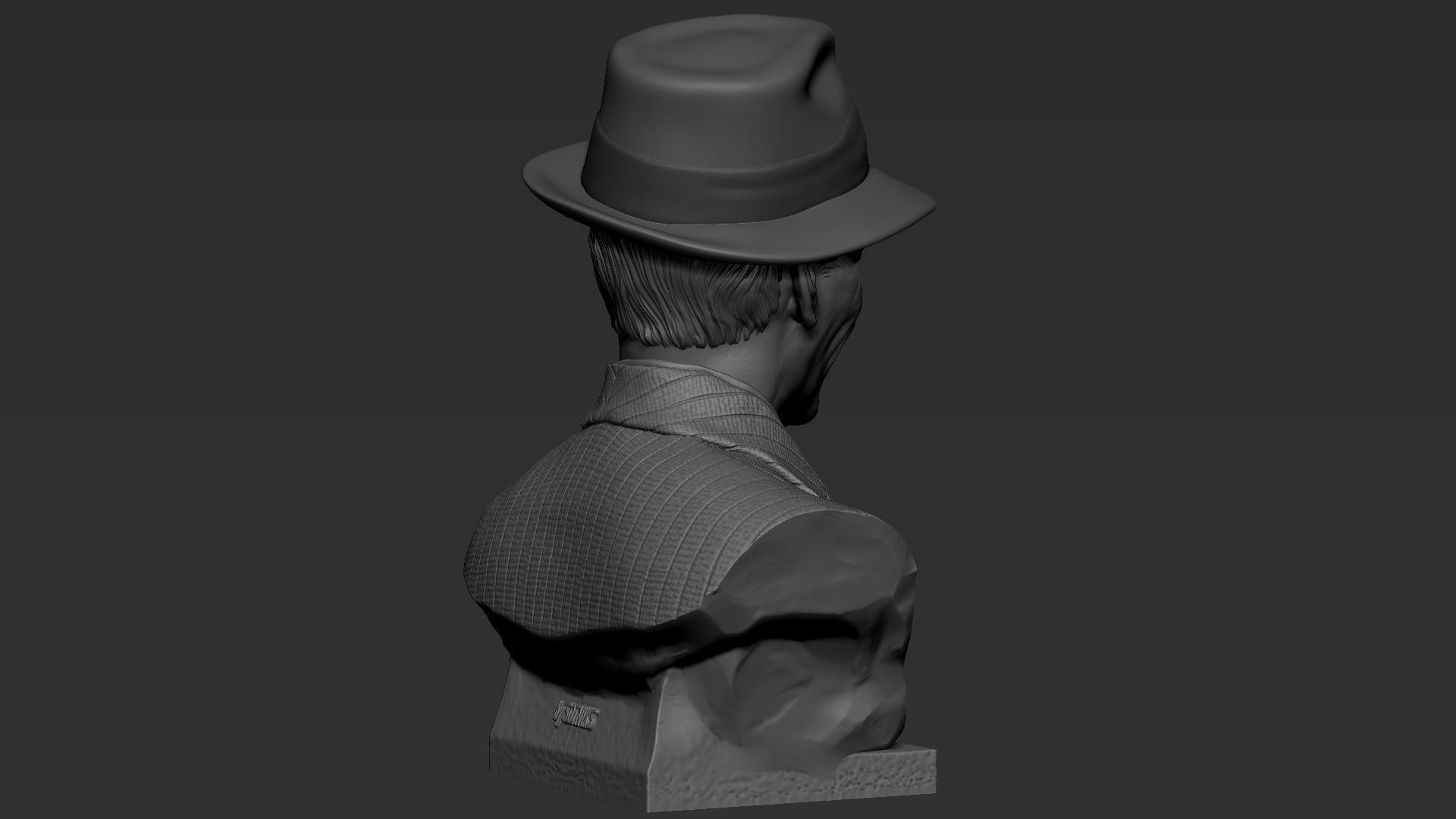Frank Sinatra 3D print model_17