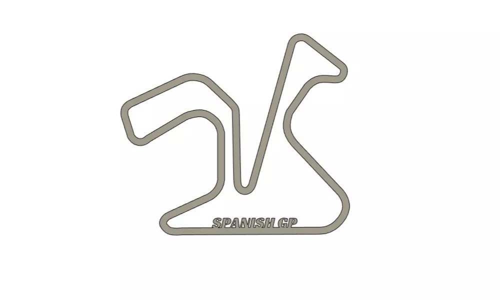 2025 Spanish MotoGP Racing Track 3D print model_0