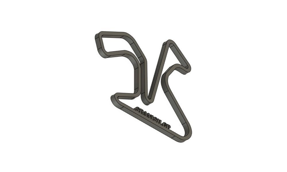 2025 Spanish MotoGP Racing Track 3D print model_1