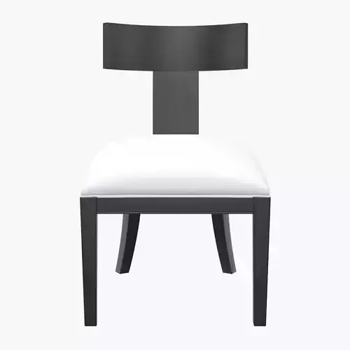 Idris Armless Chair Charcoal