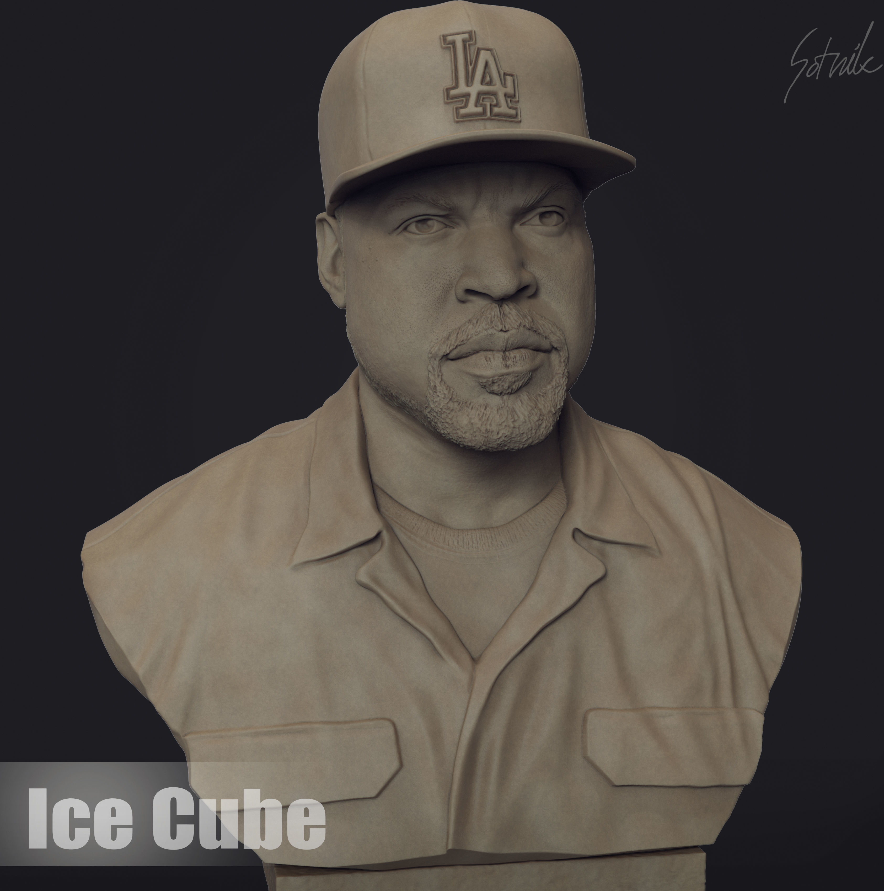 Ice Cube 3D print model_13