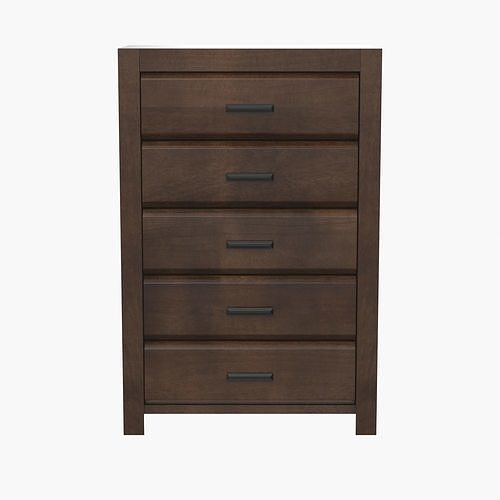 Homelegance Erwan 1961-9 Five Drawer Chest 3D model